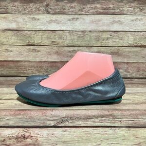 Tieks Metallic Pewter Flats